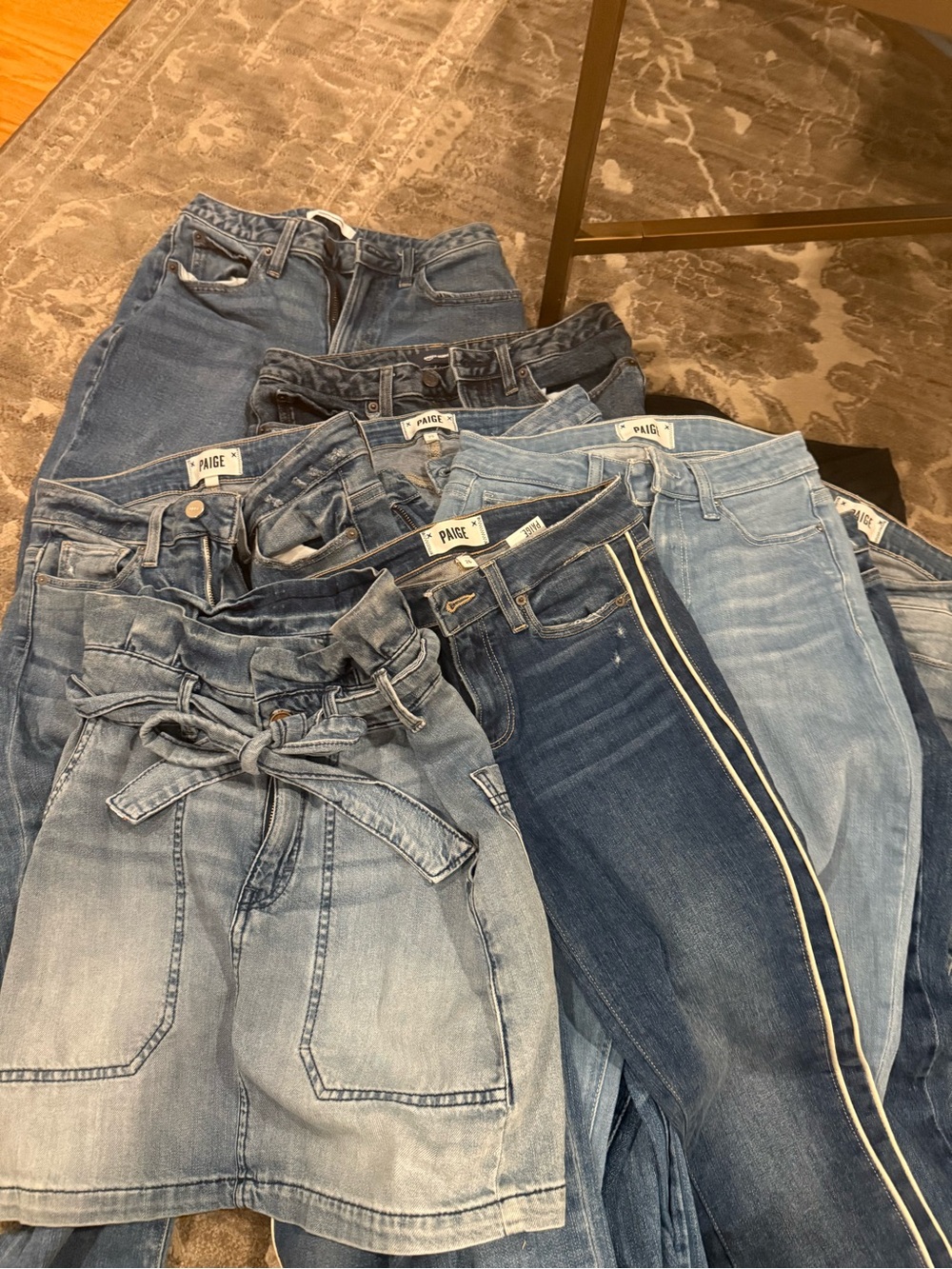 PAIGE Women’s Mixed Blue Wash High-Rise Jeans Lot